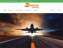 Tablet Screenshot of fusiongroupbd.com